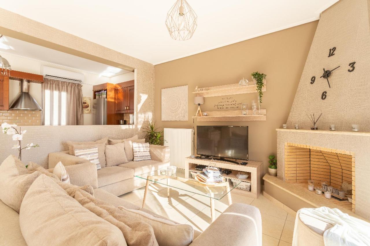 Milo Luxury House -Free Airport Pick Up-10Min Drive Villa Markópoulon Exterior foto