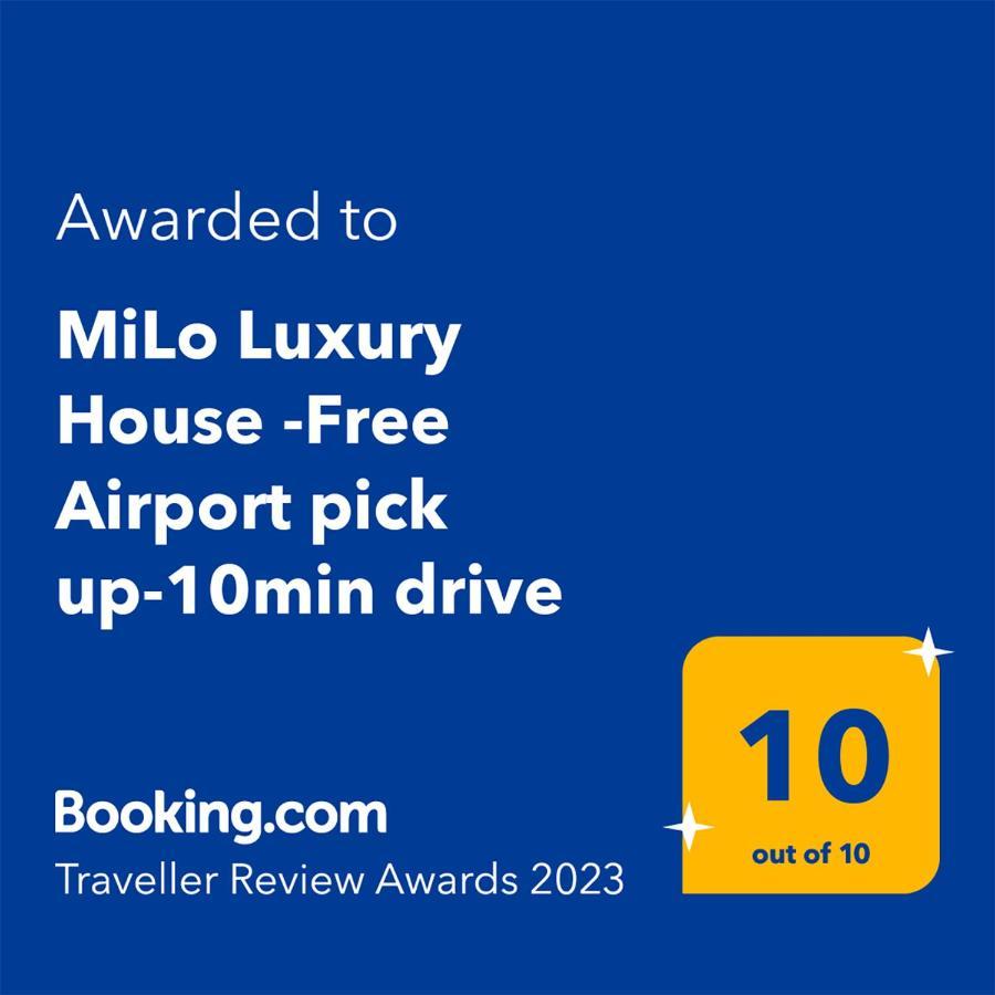 Milo Luxury House -Free Airport Pick Up-10Min Drive Villa Markópoulon Exterior foto